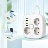 TECH-PROTECT LISTWA ZASILAJĄCA PCS3X4 DO KOMPUTERA TELEFONU 3 GNIAZDA