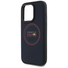 Red Bull RBHMP15X24PUILVR iPhone 15 Pro Max 6.7 hardcase granatowy/navy Leather Red Ring MagSafe