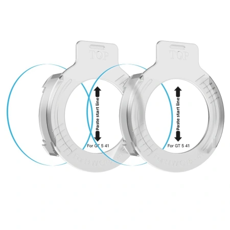 Szkło hartowane Tech-Protect Easy Set+ 2-pack na Huawei Watch GT 5 41 mm - przezroczyste