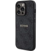 Etui Guess 4G Collection Leather Metal Logo MagSafe na iPhone 14 Pro Max - czarne