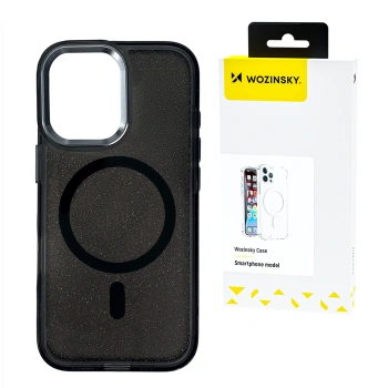 WOZINSKY ETUI GLITTER CASE Z DO MAGSAFE DO SAMSUNG GALAXY S25 ZGODNE