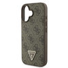 Guess GUHCP16SP4TDSCPW iPhone 166.1 brązowy/brown hardcase Leather Metal Logo Strass Crossbody