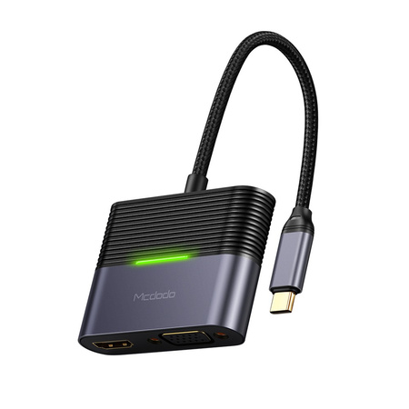 Adapter do telefonu Mcdodo  Przejœciówka USB-C do VGA + HDMI 4K