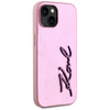 KARL LAGERFELD ETUI WRINKLED METAL SIGNATURE DO IPHONE 15 WYJĄTKOWA OCHRONA