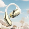 Słuchawka zauszna Dudao U4Pro Bluetooth uniwersalna do obu uszu - beżowo-złota