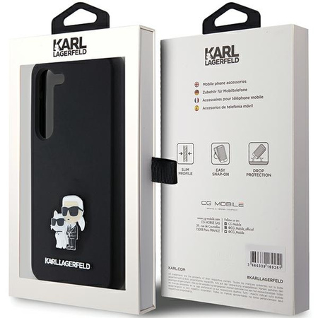 KARL LAGERFELD ETUI HARDCASE DO SAMSUNG GALAXY S24 S921 SILICONE KARL &
