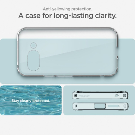 SPIGEN ULTRA HYBRID DO GOOGLE PIXEL 9A ETUI PRZEZROCZYSTE OCHRONNE