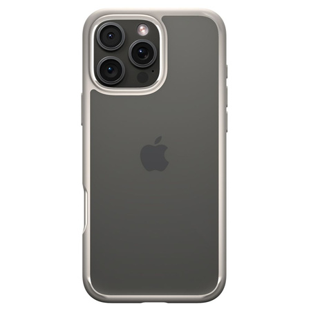 SPIGEN ULTRA HYBRID ETUI DO IPHONE 16 PRO OCHRONNE Z PRZEŹROCZYSTĄ POWŁOKĄ