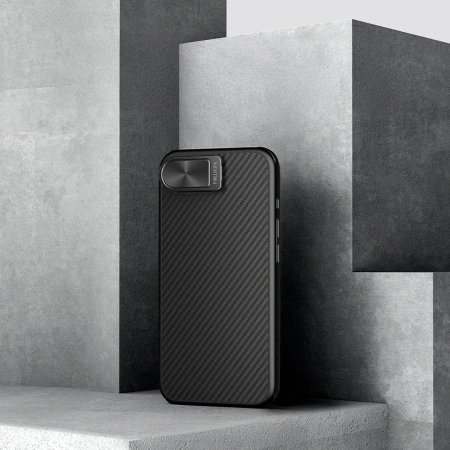 NILLKIN ETUI CARBOPROP MAGNETIC DO IPHONE 16E Z OSŁONĄ NA APARAT
