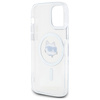 KARL LAGERFELD CASE HARDCASE DO IPHONE 12 12 PRO Z METALOWYM LOGO CHOUPETTE