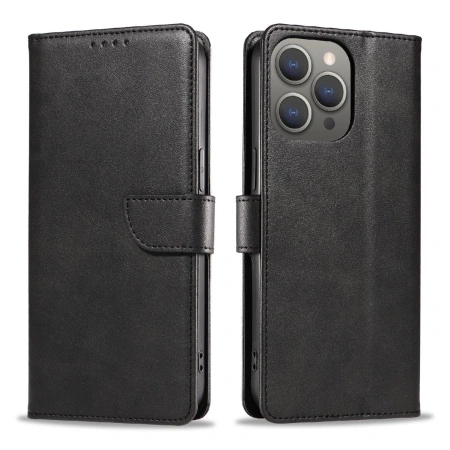 HURTEL ETUI LEATHER BOOK CASE DO IPHONE 16 PRO MAX POKROWIEC SKÓRZANY