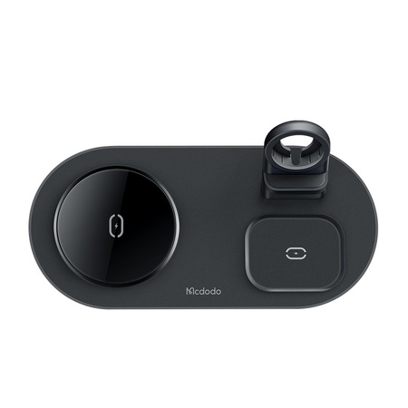 MCDODO STACJA DOKUJĄCA ŁADOWARKA INDUKCYJNA 3W1 DO IPHONE AIRPODS WATCH 15W
