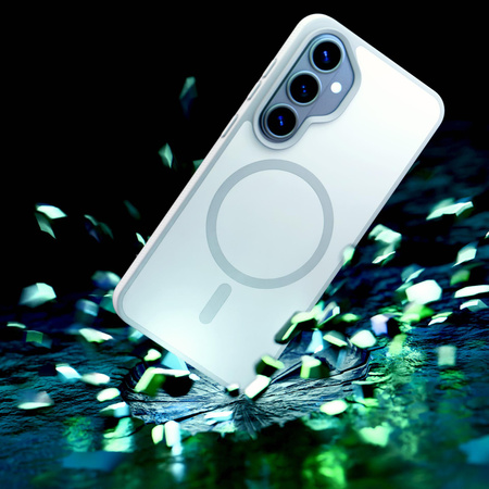 Samsung Galaxy S26 - 3mk Smoke MagCase White