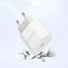 DUDAO ŁADOWARKA SIECIOWA PD 20W USB-C DO TELEFONÓW IPHONE 12 13 14 Z KABLEM