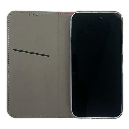 ETUI SMART MAGNET DO IPHONE 15 6.1 POKROWIEC MAGNETYCZNY Z FUNKCJĄ STAND