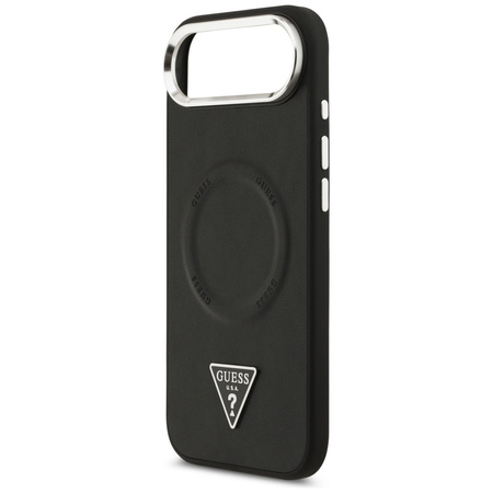 Etui Guess Triangle Logo MagSafe do      iPhone Air czarny