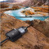 Baseus Lite Series przejściówka adapter HDMI do VGA + mini jack 3,5mm / zasilanie micro USB czarny (WKQX010101)