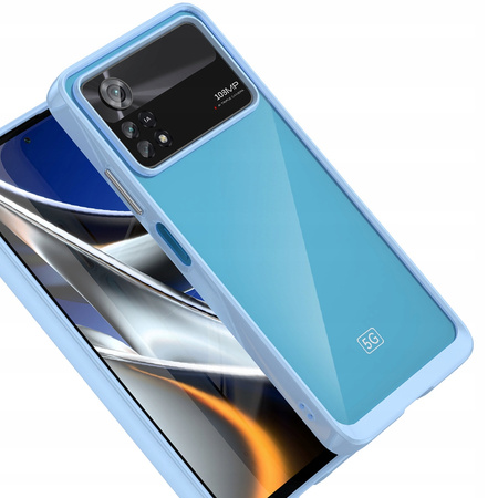 HURTEL ETUI POKROWIEC CASE DO XIAOMI POCO X4 PRO 5G Z ELASTYCZNĄ RAMKĄ