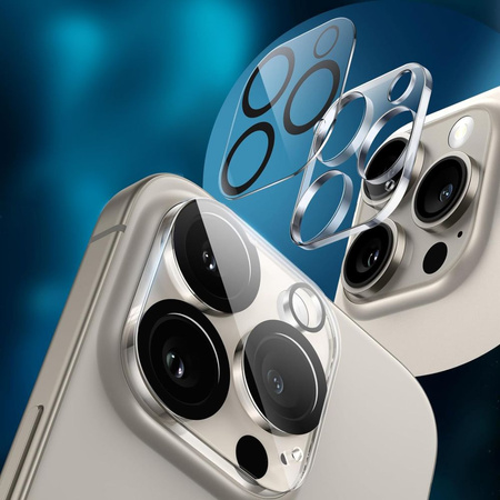 HOFI OSŁONA CAM PRO+ DO IPHONE 16 PRO 16 PRO MAX SZKŁO OCHRONNE NA APARAT