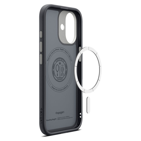 SPIGEN NANO POP MAG MAGSAFE IPHONE 17 BLACK SESAME