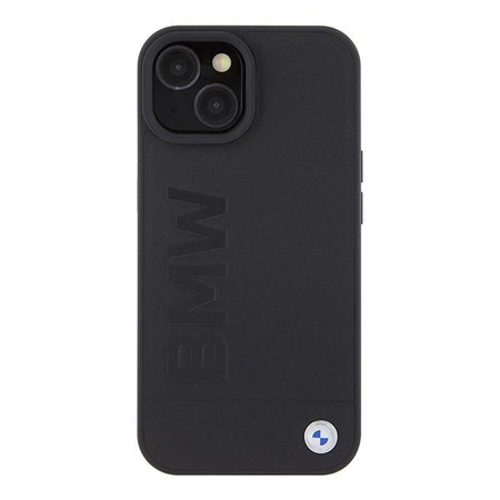 BMW BMHMP15SSLLBK iPhone 15 6.1" czarny/black Magsafe hardcase Signature Logo Imprint