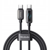 MCDODO KABEL USB-C SZYBKIE ŁADOWANIE DO SAMSUNG APPLE USB TYP C 100W 1M LED