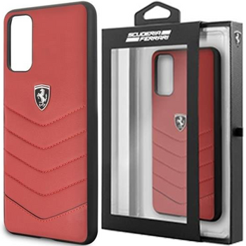 Ferrari Hardcase FEHQUHCS67RE S20+ G985 czerwony/red Heritage
