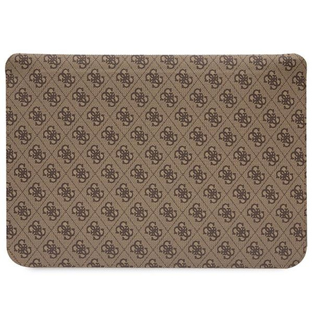 Etui Guess GUCS16P4RPSW 16" brązowy/ brown 4G Printed Stripes