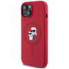 KARL LAGERFELD ETUI SILICONE KARL&CHOUPETTE DO IPHONE 15 DO MAGSAFE