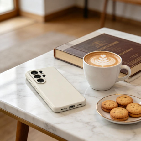 TECH-PROTECT SILICONE MAGSAFE GALAXY S26 ULTRA COSMIC LATTE