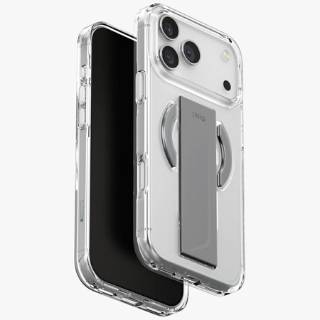 Etui UNIQ Heldro Air do iPhone 17 Pro Max Magclick Charging przezroczysty