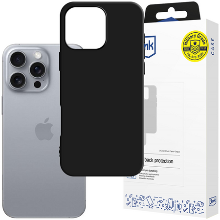 3MK MATT CASE DO APPLE IPHONE 16 PRO ETUI POKROWIEC ODPORNE NA ZARYSOWANIA