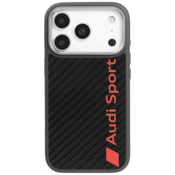 AUDI ETUI R8 CARBON FIBER MAGSAFE DO IPHONE 17 PRO Z OCHRONĄ PRZED