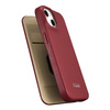 iCarer CE Premium Leather Folio Case skórzane etui iPhone 14 Plus z klapką magnetyczne MagSafe czerwony (WMI14220715-RD)