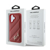 KARL LAGERFELD ETUI HARDCASE DO IPHONE 16 6.1 QUILTED SIGNATURE CZERWONY
