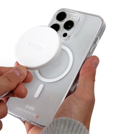 Etui SBS D3O MagSafe do iPhone 14 Pro - przezroczyste