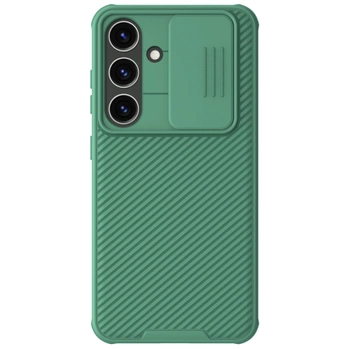 Etui Nillkin CamShield Pro pancerne z osłona na aparat do Samsung Galaxy S24+ - zielone