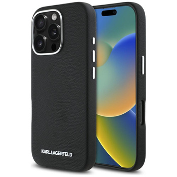 KARL LAGERFELD ETUI SAFFIANO FULL WRAPPED DO IPHONE 16 PRO Z LOGO