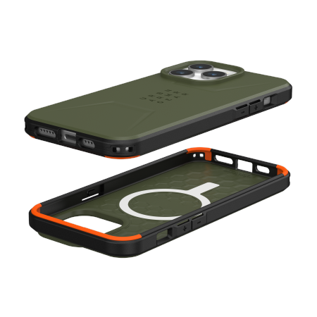 UAG Civilian Magsafe - obudowa ochronna do iPhone 15 Pro Max (olive)