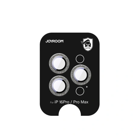 JOYROOM SZKŁO OCHRONNE NA OBIEKTYWY DO IPHONE 16 PRO 16 PRO MAX TITANOWE