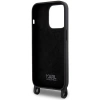 Etui Karl Lagerfeld Crossbody Silicone Ikonik do iPhone 15 Pro - czarne