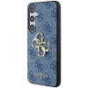 Etui Guess 4G Big Metal Logo na Samsung Galaxy S24+ - niebieskie