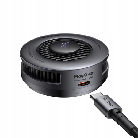 MCDODO ŁADOWARKA INDUKCYJNA BEZPRZEWODOWA DO MAGSAFE TELEFONU CHŁODZĄCA