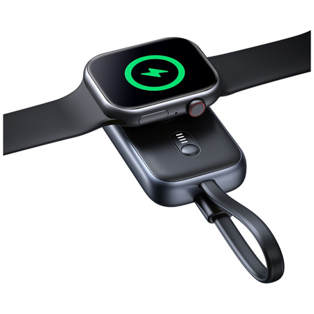 USAMS ŁADOWARKA INDUKCYJNA 2W1 POWERBANK DO APPLE WATCH IPHONE 1200MAH