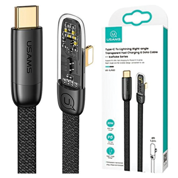 USAMS KABEL USB-C NA DO LIGHTNING 1,2M PD 20W DO IPHONE 11 12 13 14