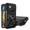 HURTEL ETUI HYBRID ARMOR CAMSHIELD DO IPHONE 16 Z PODSTAWKĄ OCHRONĄ APARATU