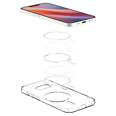 SPIGEN LIQUID CRYSTAL DO IPHONE 16E ETUI DO MAGSAFE Z ANTYPOŚLIZGOWĄ