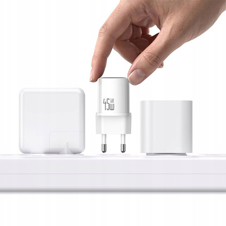 MCDODO SZYBKA ŁADOWARKA SIECIOWA DO TELEFONU KOSTKA DO ŁADOWARKI USB-C 45W