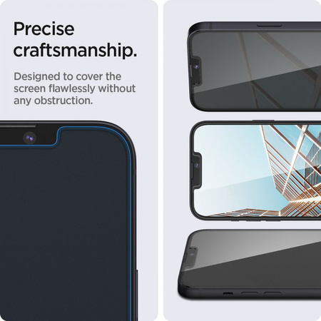 SPIGEN SZKŁO HARTOWANE GLAS.TR SLIM DO IPHONE 13 PRO MAX 14 PLUS WZMOCNIONE