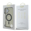 GUESS ETUI DO IPHONE 16 6.1 Z DO MAGSAFE I HARDCASE Z KAMIENIAMI IML